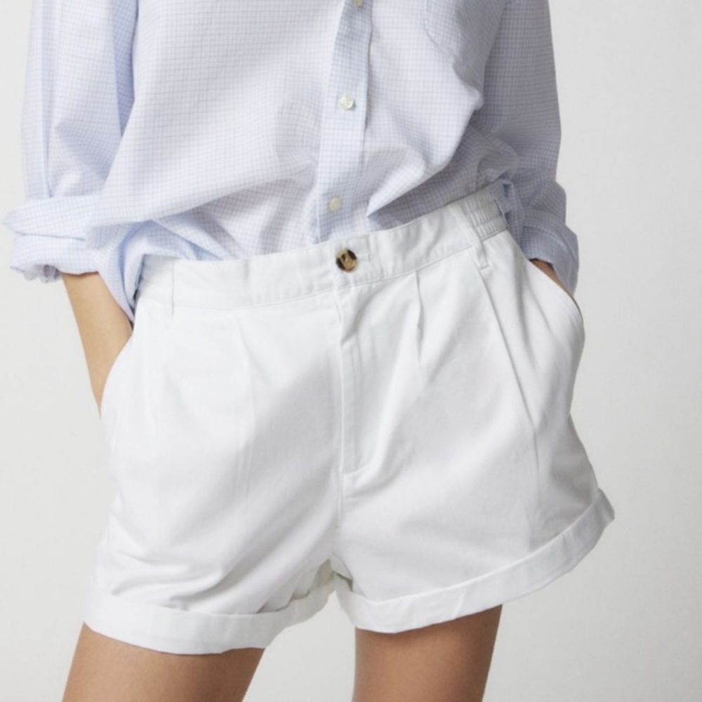 White BDG Blair chino Shorts